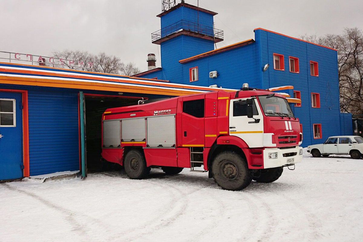 Новые пожарные автоцистерны КАМАЗ