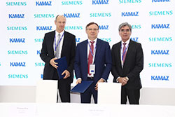 «КАМАЗ» и компания «Сименс АГ» подписали Соглашение о сотрудничестве