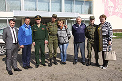 Камазовцы посетили подшефную военную часть