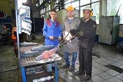 Кузнечный завод увеличил объёмы производства продукции диверсификации