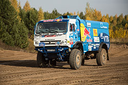 «КАМАЗ-МАСТЕР» организовал тест-драйв гоночных грузовиков для СМИ