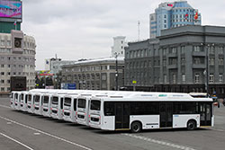 Новые автобусы НЕФАЗ для Челябинска