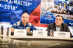 Состоялась пресс-конференция команды «КАМАЗ-мастер»