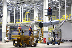 На новом заводе «КАМАЗа» готовятся к монтажу оборудования