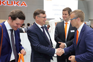 «КАМАЗ» и компания KUKA подписали соглашение о глобальном стратегическом сотрудничестве