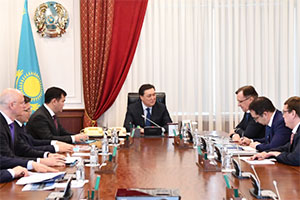 Сергей Когогин встретился с премьер-министром Казахстана