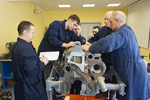 Сервисных специалистов «КАМАЗа» обучат обслуживанию двигателя Р6