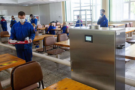 В подразделениях «КАМАЗа» установили оборудование для обеззараживания воздуха