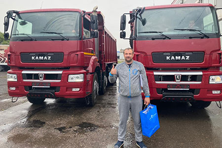 Самосвалы КАМАЗ для повторного клиента «КАМАЗ-ЛИЗИНГа»