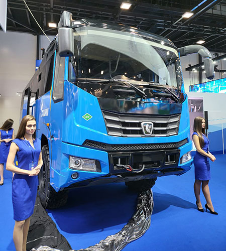 «КАМАЗ» презентовал новый вахтовый автобус для «Газпрома»