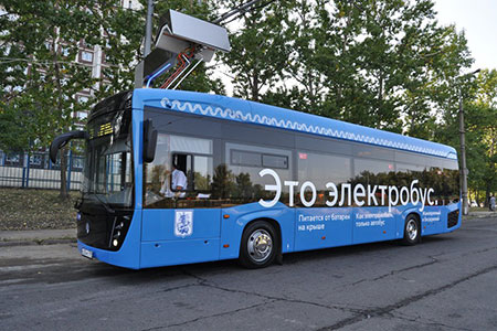 Электробусы КАМАЗ для Курска