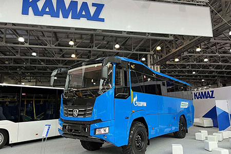 Внедорожный автобус КАМАЗ-6250 – лучший коммерческий автомобиль года в России