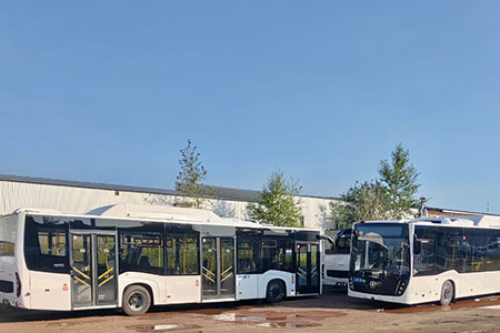«КАМАЗ» передал партию автобусов в Братск