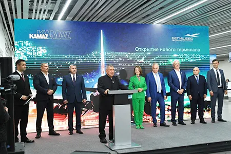 В аэропорту Бегишево открыт новый пассажирский терминал