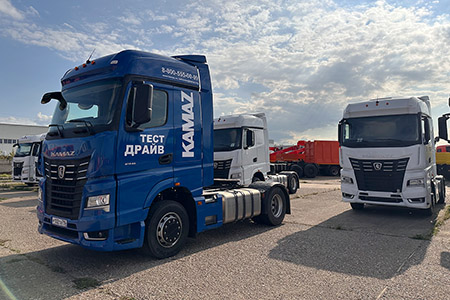 Крупный региональный перевозчик протестировал тягачи КАМАЗ-54901